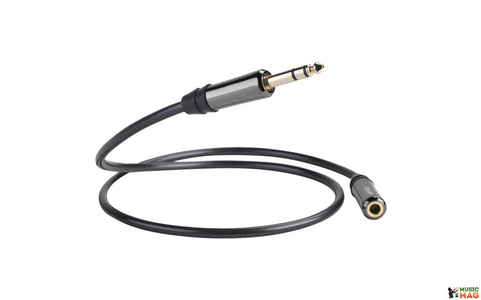 QED Performance Graphite 6.35mm Headphone Extension 1.5 m
