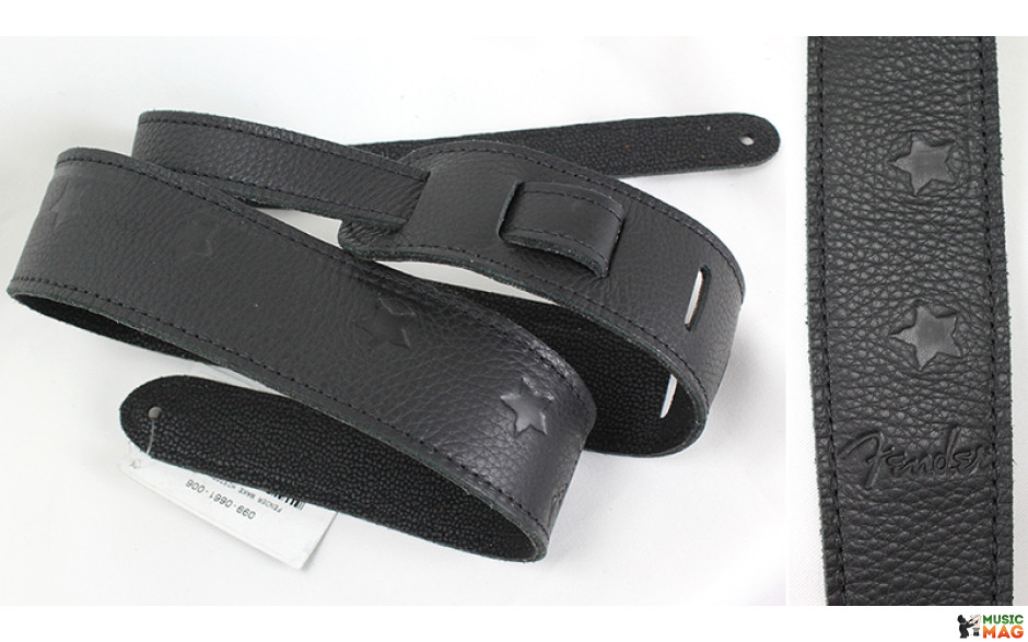 Fender MAKE HISTORY STRAP BK