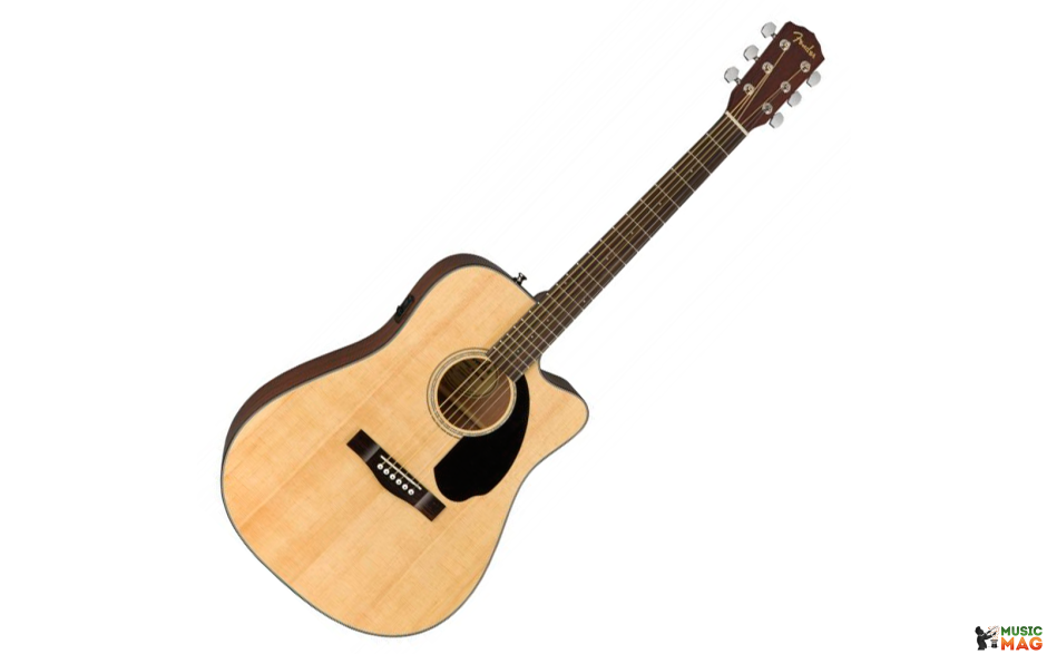FENDER CD-60SCE WN NATURAL