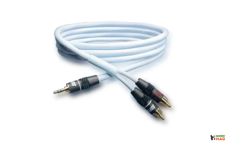 SUPRA BILINE MP-2RCA BLUE 1M