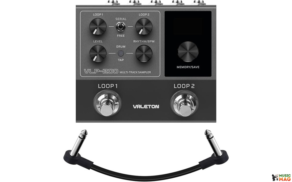 Hotone Audio Valeton Vlp-200 Stereo Dual Looper
