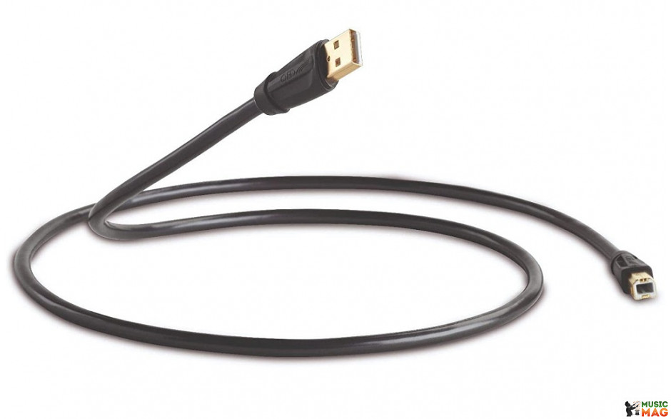QED Performance USB A-B Graphite 1.5m GRPHTE (QE6901)