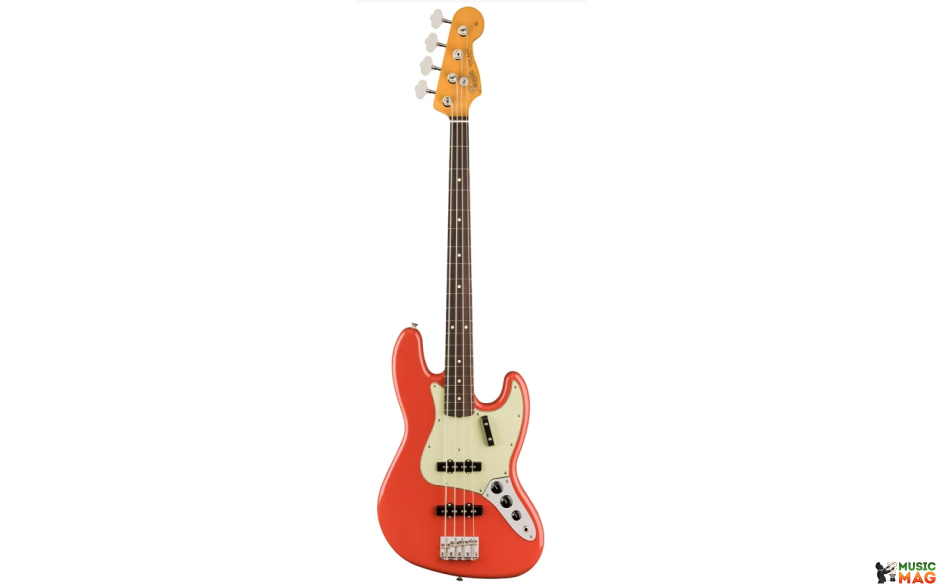 FENDER VINTERA II '60S JAZZ BASS FIESTA RED
