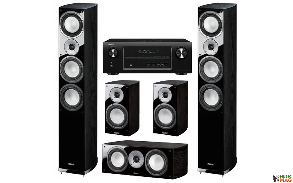 Домашний кинотеатр set 5.0 Denon AVR-X1400W + Magnat Quantum 677/673/67