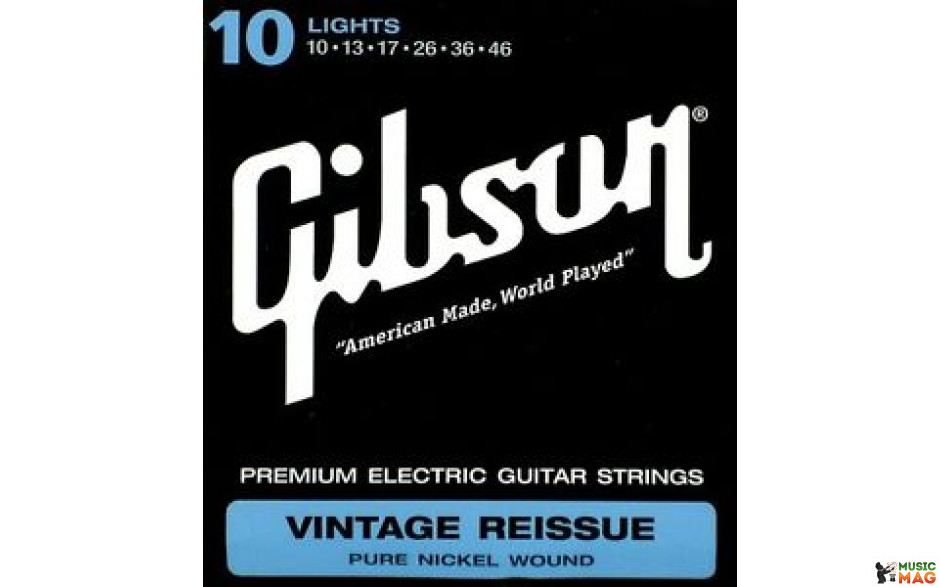 Gibson SEG-VR10 VINTAGE RE-ISSUE PURE NICKEL WOUND .010-.046