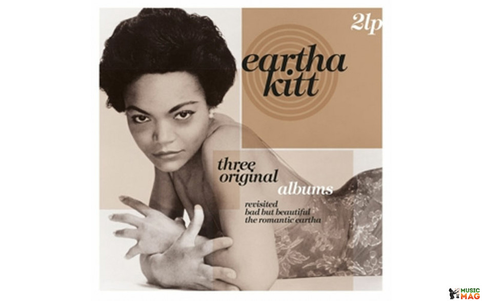 EARTHA KITT - THREE ORIGINAL ALBUMS…2 LP Set 2017 (VP 80758) VINYL PASSION/EU MINT (8719039001248)