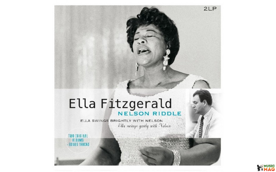 ELLA FITZGERALD & NELSON RIDDLE – ELLA SWINGS BRIGHTLY … 2 LP Set 2017 (VP 80764) VP/EU MINT (8719039001651)