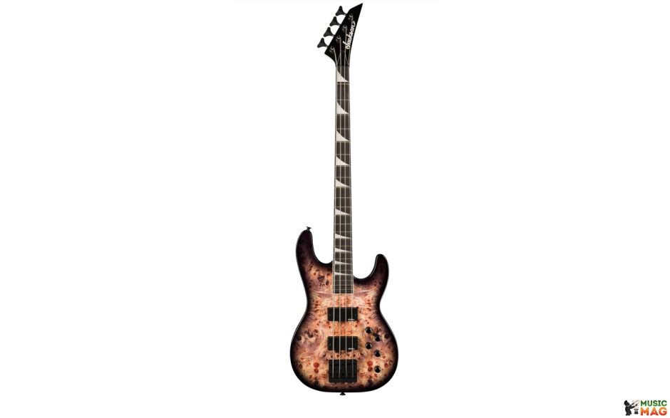 JACKSON JS SERIES JS3P CONCERT BASS TRANSPARENT BLACK