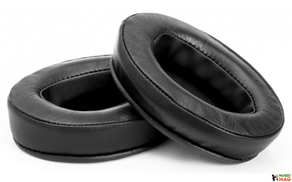 BRAINWAVZ OVAL Leather Earpads BLACK