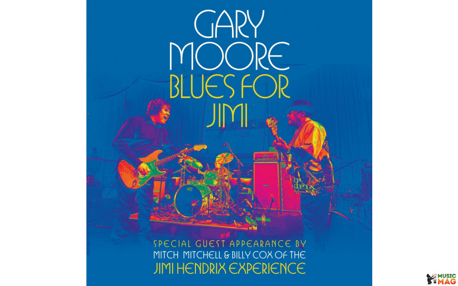 GARY MOORE (FROM THIN LIZZY) - BLUES FOR JIMI 2 LP Set 2012 (EAGLP493, 180 gm.) GAT, EAGLE/GER. MINT (5034504149328)