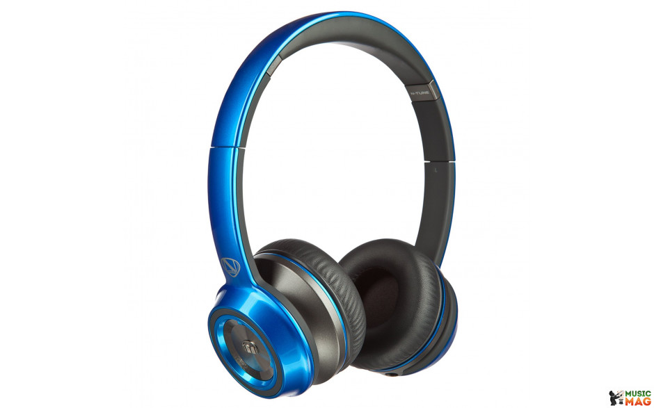 Monster NCredible NTune On-Ear Headphones Cobalt Blue