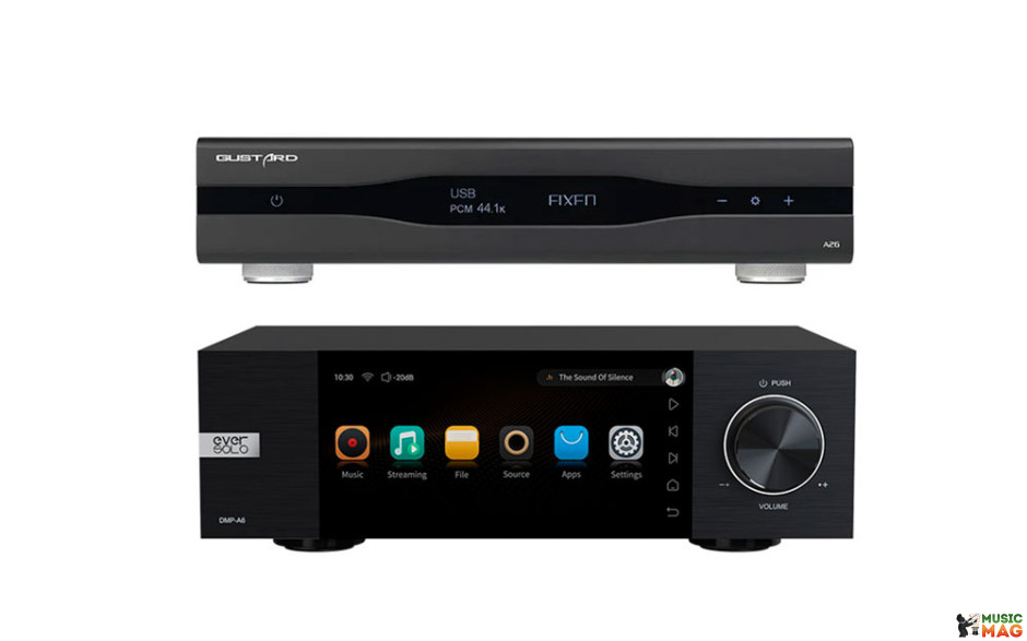 EVERSOLO DMP-A6 Gen2 + Gustard A26 Black