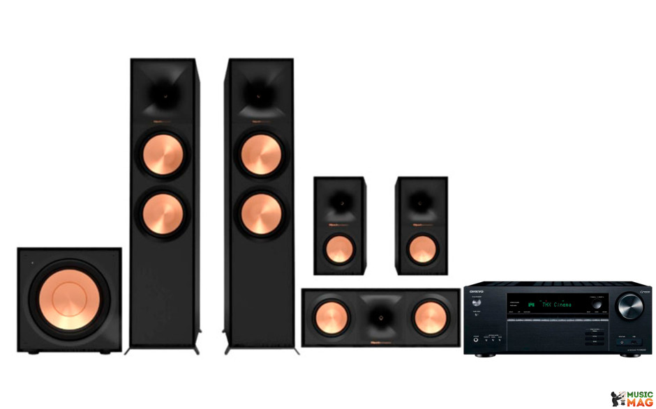 Onkyo TX-NR6100 + Klipsch R-800F + R-50M + R-50C + R-121SW