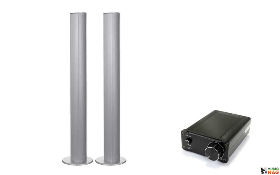 S.M.S.L SA-36A PRO Black + Magnat Needle Super Alu Tower silver aluminium