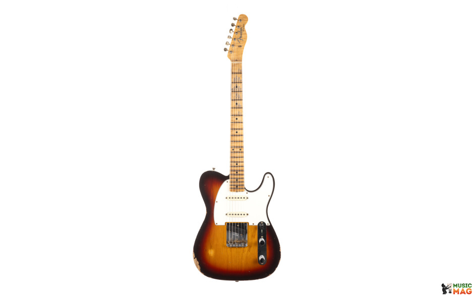 FENDER CUSTOM SHOP LIMITED HOTSHOT TELECASTER RELIC CHOCOLATE 3 TONE SUNBURST