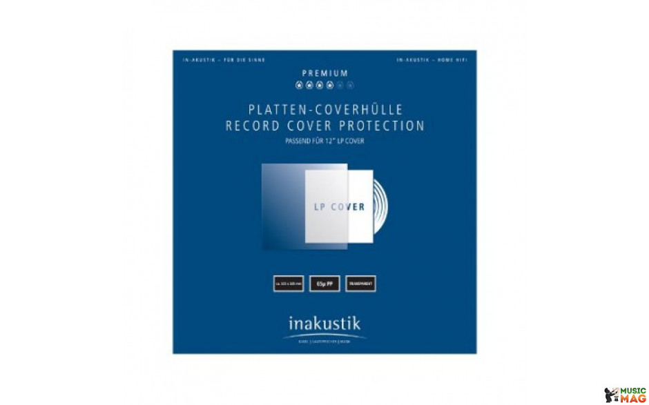 Inakustik Premium LP Cover Sleeves 50 pcs.