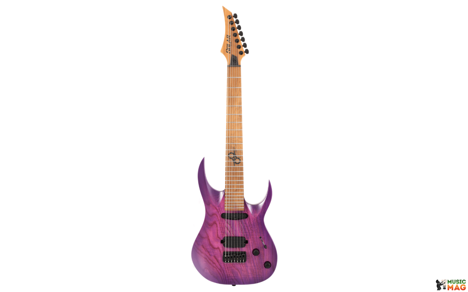 SOLAR GUITARS AB1.7HTPB TRANS PURPLE BURST MATTE