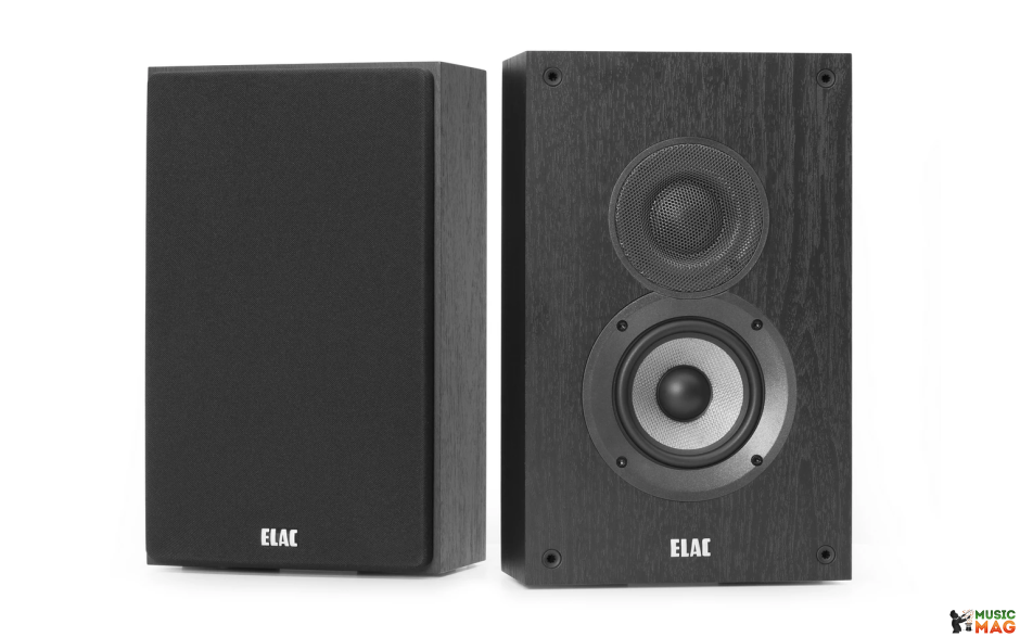 ELAC Debut 2.0 On-Wall DOW42 Black Brushed Vinyl (1шт)