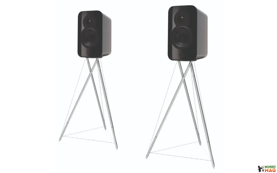 Q Acoustics Сoncept 300 Black & Rosewood EXC Stand Pair (QA2710)