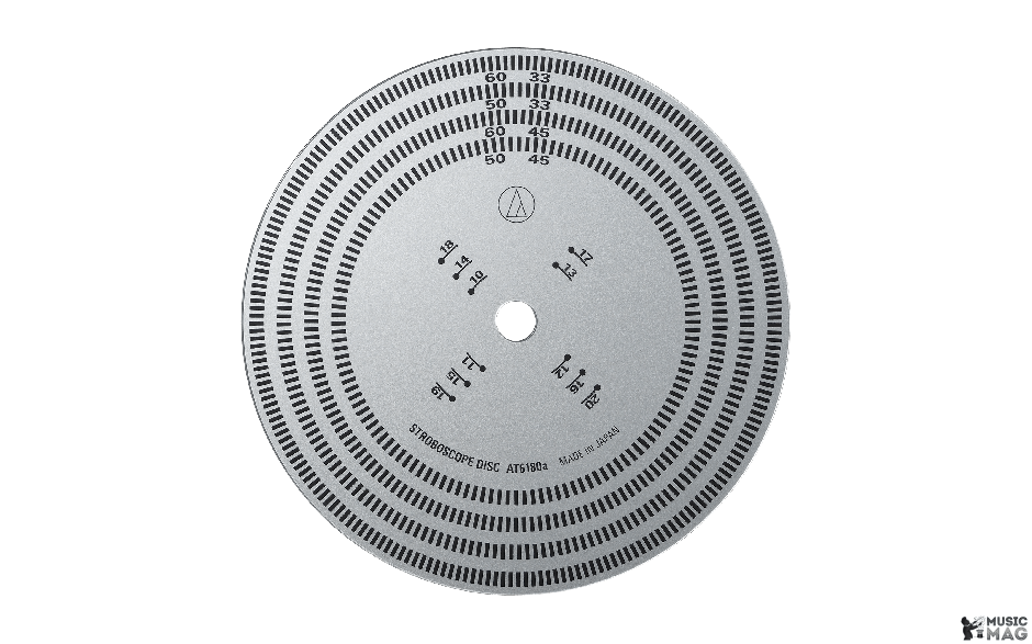 Audio-Technica acc AT6180a Stroboscopic disc