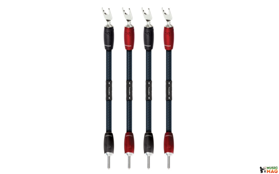 AudioQuest Dragon BiWire Jumpers Banana-Spade 20cm (set of 4)