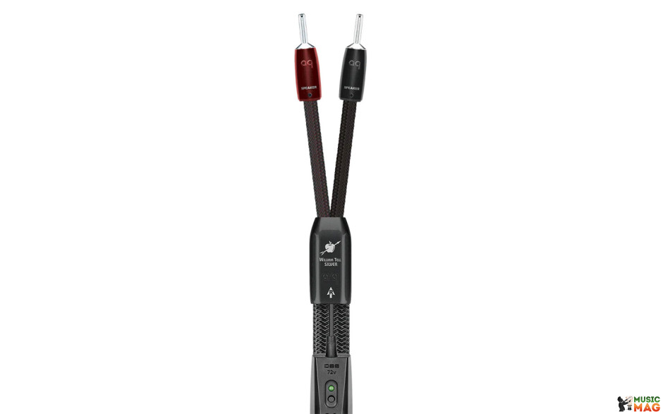 AUDIOQUEST Pair 2.0m William Tell Silver Banana