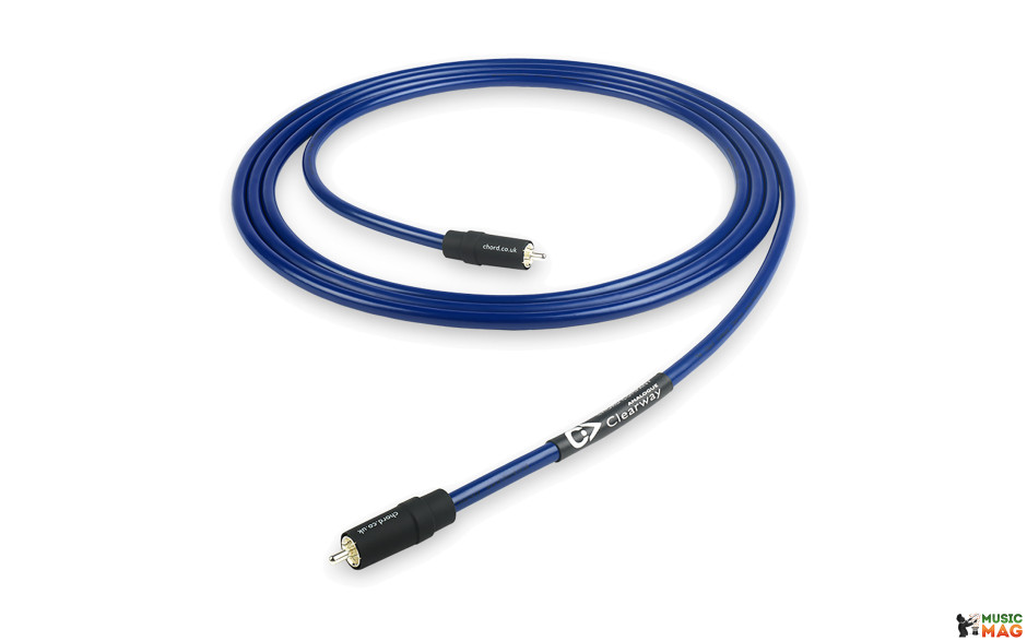 CHORD ClearwayX 1RCA to 1RCA Sub 3m