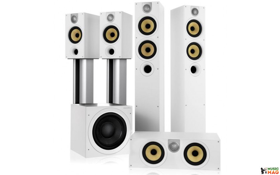 Bowers & Wilkins 684 S2 set 5.1 Theatre White