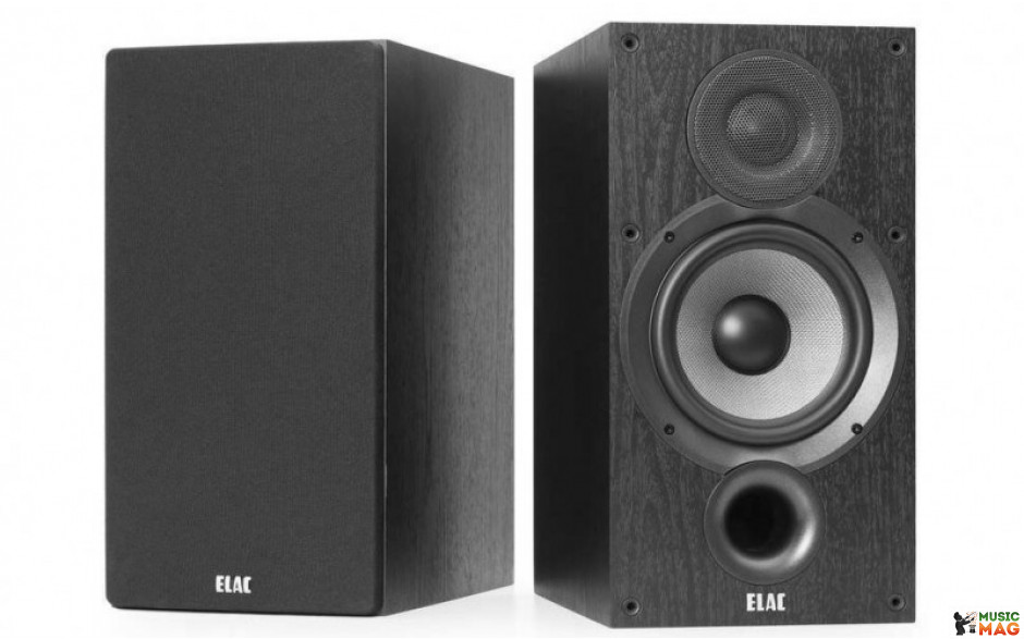 Elac Debut 2.0 B6.2 Black Brushed vinyl