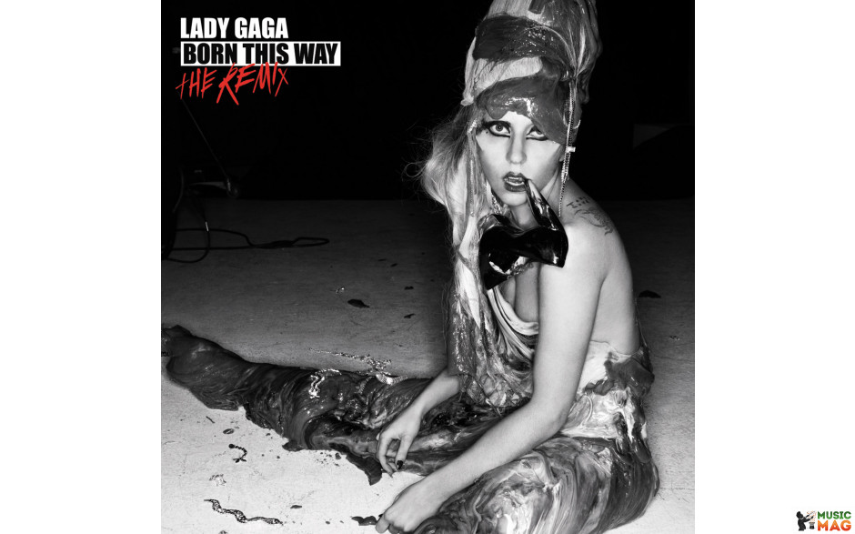 LADY GAGA - BORN THIS WAY-THE REMIX 2 LP Set 2011 (0602527893358) GAT, INTERSCOPE/EU MINT