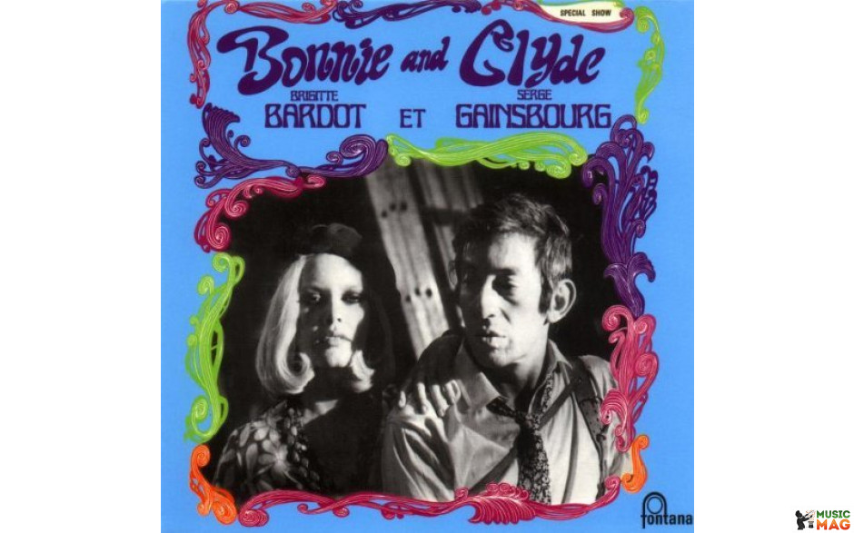 SERGE GAINSBOURG/BRIGITTE BARDOT - BONNIE & CLYDE 1968/2009 (4M178) 4 MEN WITH BEARDS/USA MINT