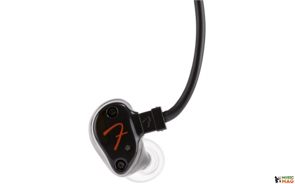 FENDER PURESONIC WIRED EARBUDS BLACK METALLIC