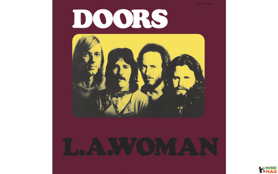 DOORS - L.A. WOMAN 2 LP Set 1971/2012 (AAPP 75011-45, 45 RPM, 200 gm. RE-ISSUE) ANALOGUE PRODUCTION/ USA MINT (0753088501173)