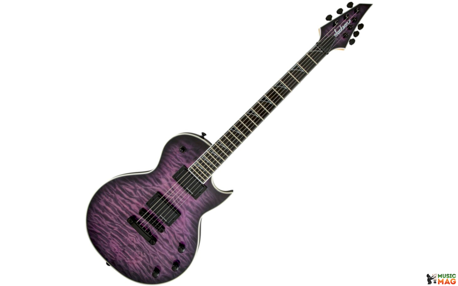 JACKSON PRO MONARKH QUILT MAPLE TOP TRANSPARENT PURPLE BURST