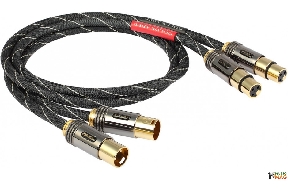 GOLDKABEL edition SILVER XLR Stereo 0,5м