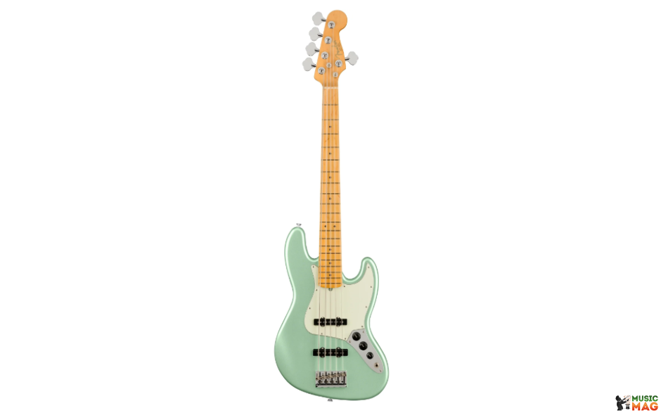 FENDER AMERICAN PRO II JAZZ BASS V MN MYSTIC SURF GREEN