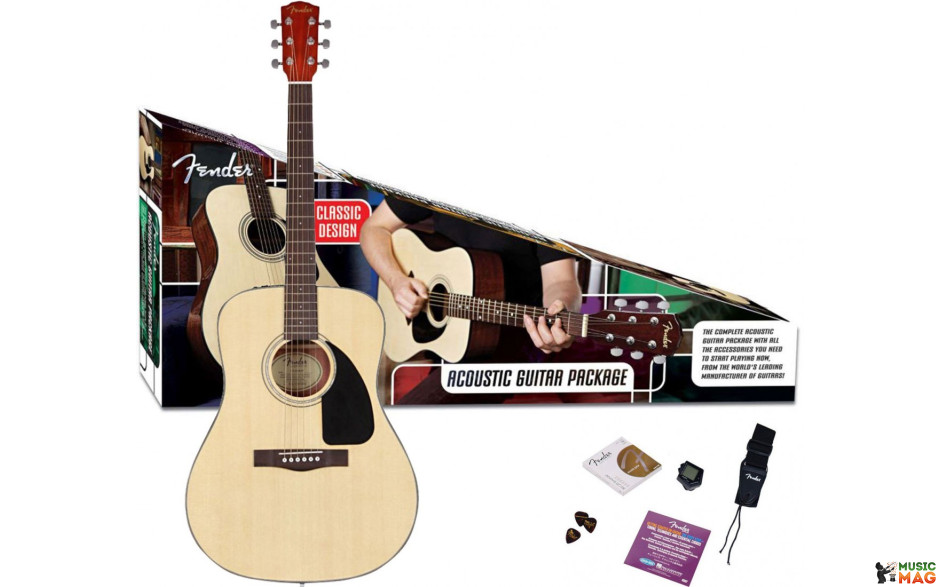 FENDER CD-60 PACK NAT