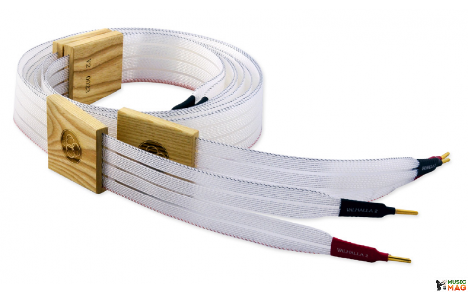 Nordost Valhalla-2, 2x2.5m is terminated with low-mass Z plugs