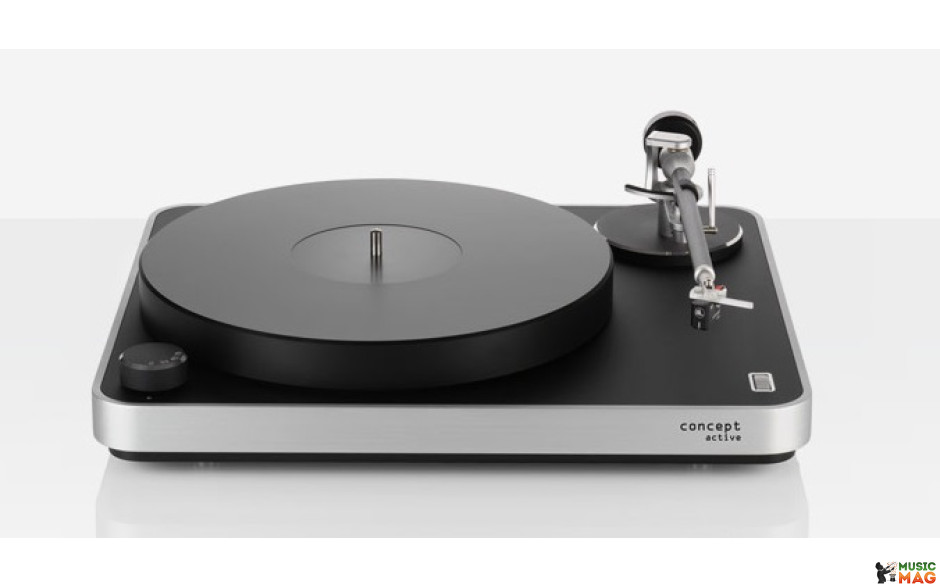 Clearaudio Concept Active (MM) Black with silver (all-in-one-system