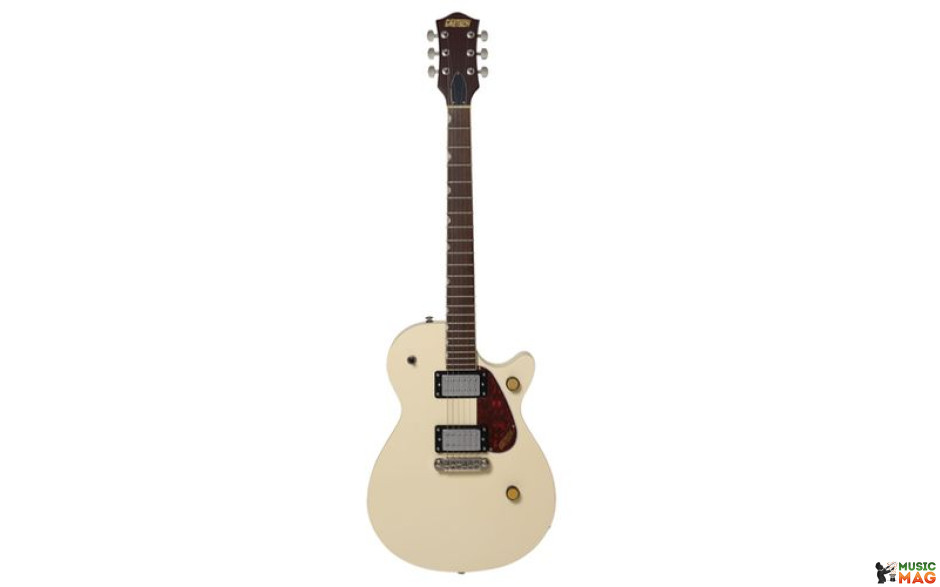 GRETSCH STREAMLINER JET CLUB SINGLE-CUT WITH WRAPAROUND VINTAGE WHITE