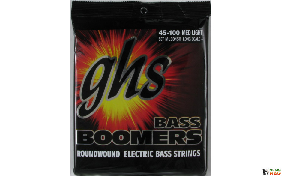 GHS STRINGS ML3045X BASS BOOMERS