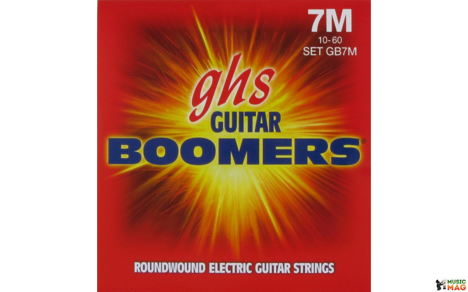 GHS STRINGS BOOMERS GB7M