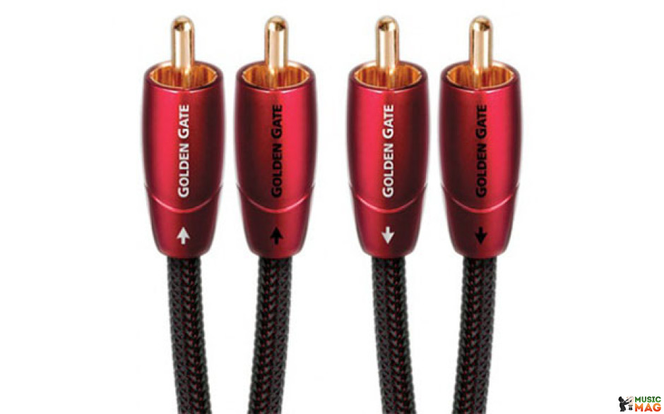 AUDIOQUEST 2.0m GOLDEN GATE RCA > RCA