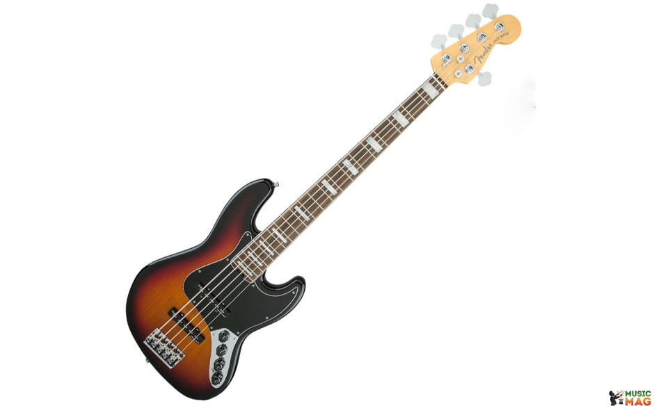 FENDER AMERICAN ELITE JAZZ BASS V RW 3 TONE SUNBURST