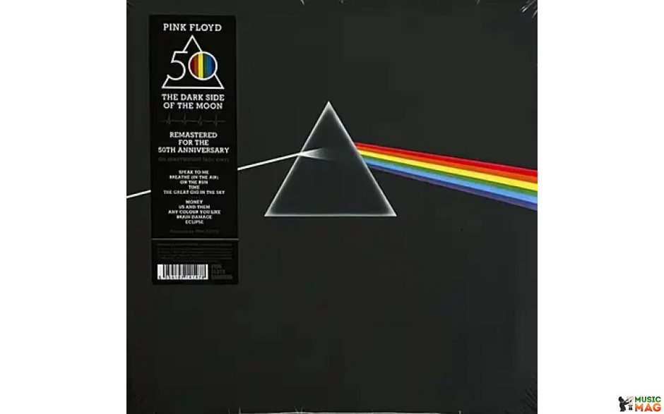 LP Pink Floyd: The Dark Side Of The Moon - 50Th Anniversary