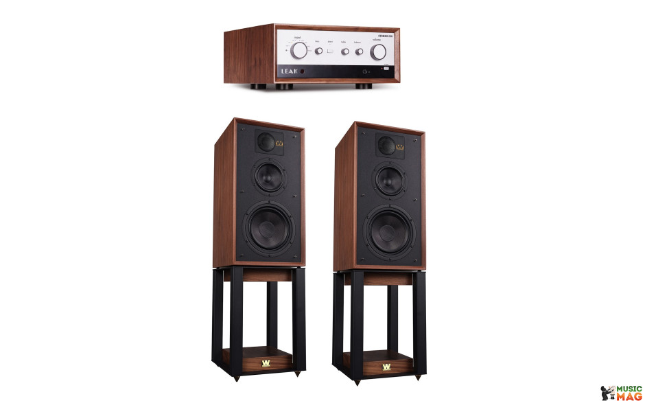 Wharfedale Linton Antique + усилитель Leak Stereo 230