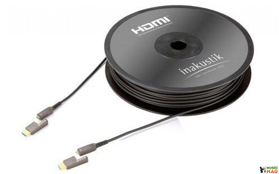 Inakustik Exzellenz Profi HDMI2 0b optical fiber cable 24Gbps 15,0m