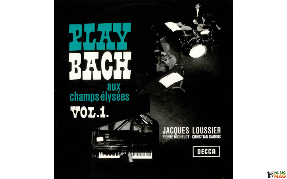 JACQUES LOUSSIER / CHRISTIAN GARROS & PIERRE MICHELOT - PLAY BACH VOL.1, 1959 (8436542011587, 180 gm. RE-ISSUE) WAX TIME/EU MINT (8436542011587)