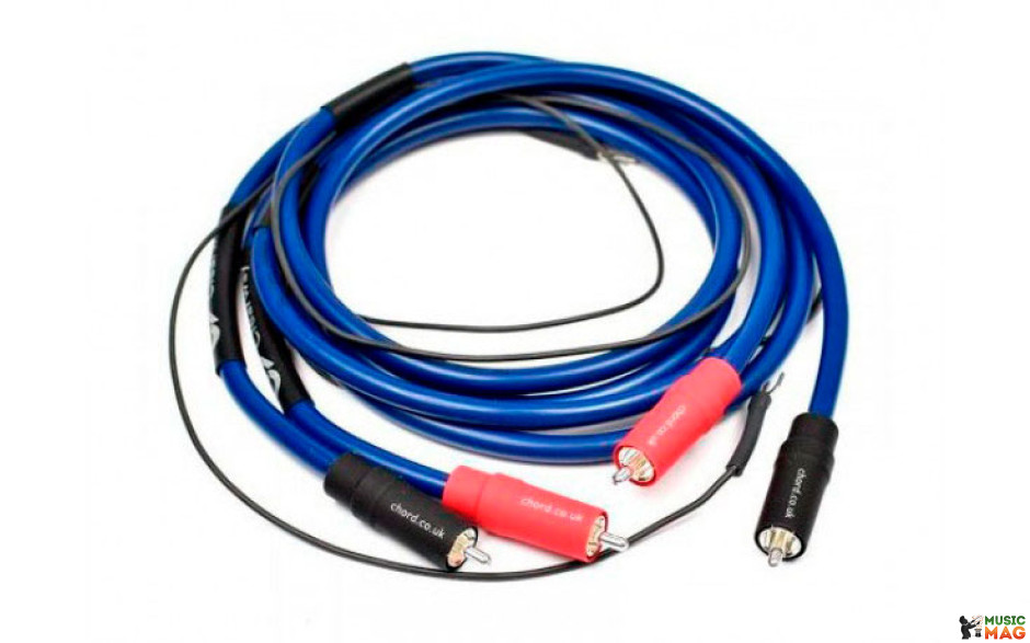 CHORD ClearwayX 2RCA to 2RCA Turntable (with fly lead) 1.2m