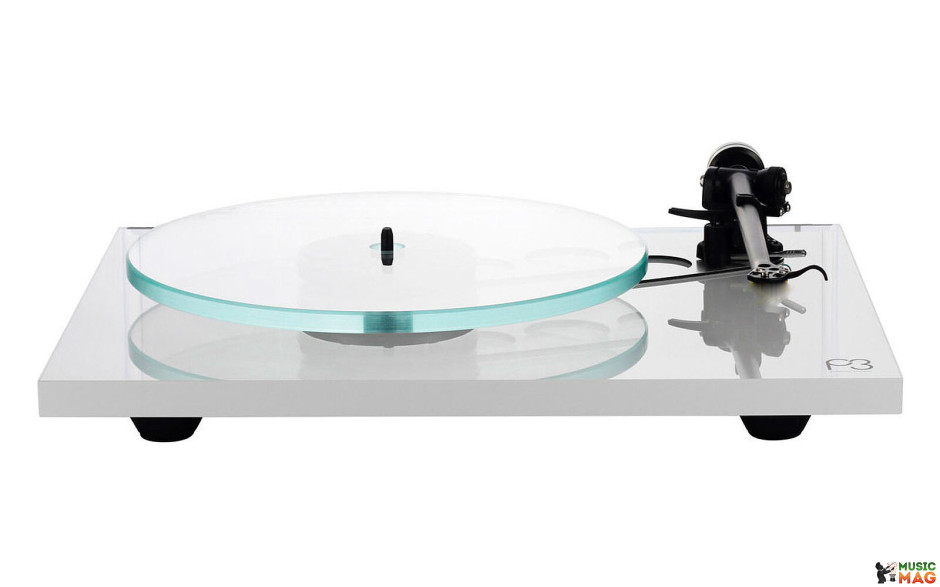 Rega Planar 3 White (no cartridge mounted)